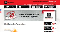Desktop Screenshot of mbeparramatta.com.au